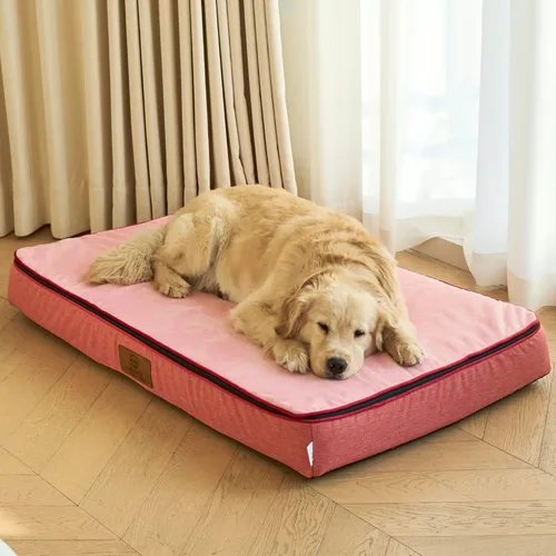 Miniatura 27 de LIORCE Cama grande para perros de espuma viscoelástica, camas ortopédicas de 4 pulgadas de grosor para perros grandes, cama impermeable para perros