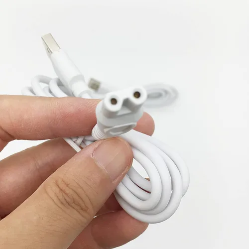 Miniatura 6 de Cable de carga de repuesto para acabado táctil impecable afeitadora de piernas para mujer, cable de alimentación USB de 5 V (paquete de 2)