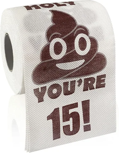 Miniatura 18 de Decoraciones de cumpleaños número 13 para niños y niñas, ideas de regalos de 13 años para él y ella, rollo de papel higiénico de broma divertida, 13