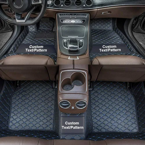 Miniatura 11 de Tapetes Personalizados para Suelo de Automóvil Logotipo/Patrón Personalizado para SUV Camioneta Camión Sedán Coupé Tapetes de Automóvil