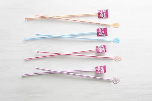 Miniatura 11 de Wonka Pixy Stix - Pajitas rellenas de caramelo en polvo, dulce y ácido, caramelo para primavera y Pascua, 0.42 oz (85 unidades) (Paquete de 2)