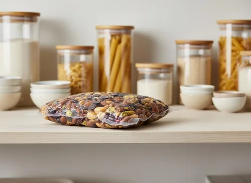 Miniatura 8 de Smelly Proof Bolsas al vacío, fabricadas en EE. UU., 25 bolsas de 8 x 12 pulgadas, bolsas selladoras al vacío de 4 mil sin BPA para alimentos