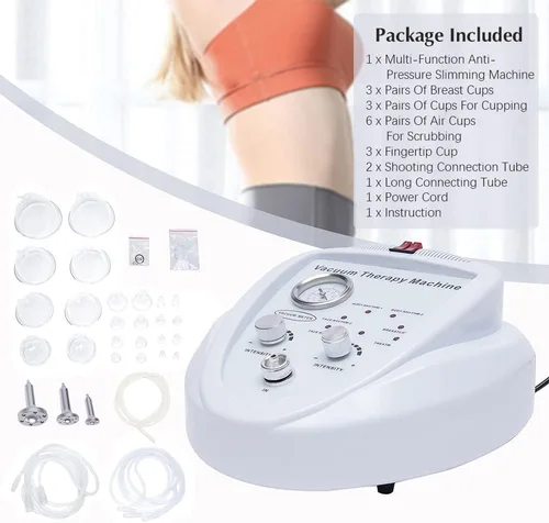 Miniatura 5 de Máquina de terapia de vacío, dispositivo profesional de acupuntura que forma el cuerpo, nueva máquina para el cuidado del cuerpo con 30 tazas y 3
