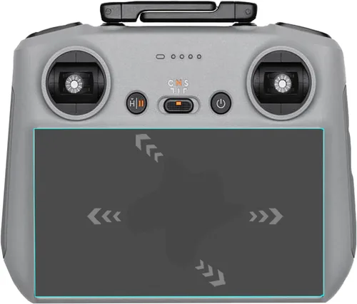 Miniatura 6 de Mr.Shield Protector de pantalla compatible con DJI RC 2 para mando a distancia DJI Air 3 RC 2 / Mini 4 Pro [vidrio templado] [paquete de 3]