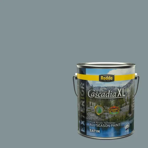 Miniatura 18 de Rodda Paint CASCADIA XL Pintura e imprimación satinada exterior en uno, cuarto de galón, solo ayer