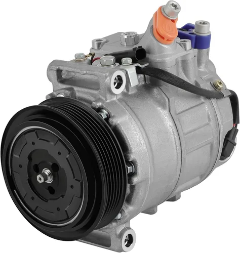 cciyu Compresor de aire acondicionado apto para Mercedes-Benz C250 C300 ML350 SLK250 1.8L 3.5L 2012-2015 reemplaza al compresor de CA para automóvil