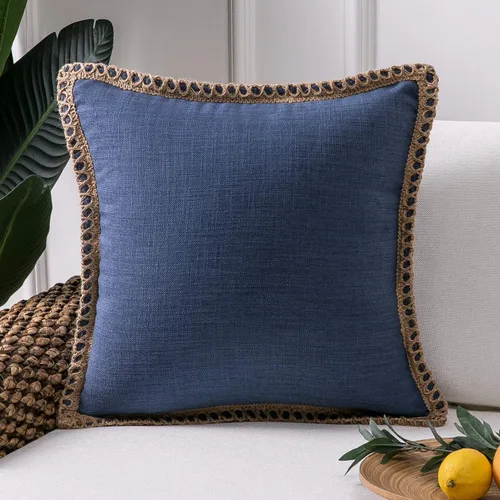 Miniatura 48 de Phantoscope Farmhouse - Fundas de almohada decorativas para exteriores, Poliéster & Mezcla de poliéster, Beige, 18" x 18