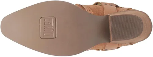 Miniatura 5 de Dingo Botines de goma para mujer, estilo casual, color marrón