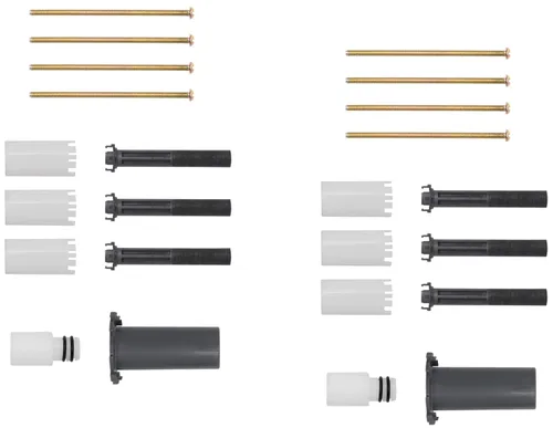 Miniatura 6 de Paquete de 2 – Kit de extensión universal compatible con Grohe 14048000 para molduras selectas SmartControl (paquete de 2)
