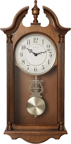 Miniatura 2 de Bulova C1517 Saybrook - Reloj de pared, color cereza marrón