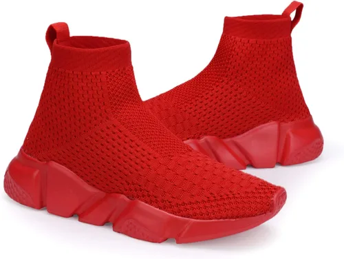 Miniatura 6 de Casbeam Boys and Girls Breathable Lightweight Fashion Casual Sports Walking Shoes Running Sneakers High Top (ToddlerLittle Kid Bib Kid)