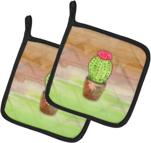 Miniatura 48 de Caroline's Treasures BB7370PTHD - Juego de soportes para ollas de herradura para cocina, resistentes al calor, almohadillas calientes para cocinar