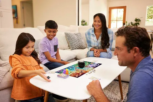 Miniatura 2 de Mattel Games Magic 8 Ball Magical Encounters Juego de mesa para niños y familias, juego de jugador cooperativo con bola mágica real de 8