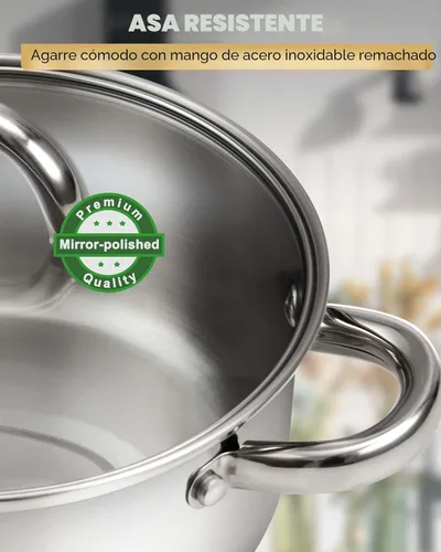 Miniatura 7 de Cook N Home 12 unidades de acero inoxidable Mango de plata de acero inoxidable
