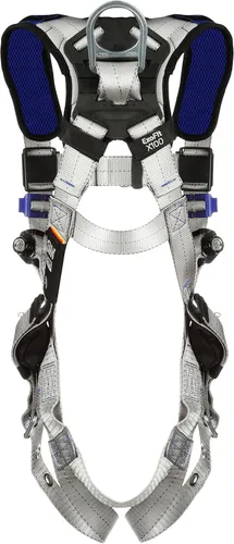 Miniatura 4 de 3M DBI-Sala ExoFit X100 - Arnés de seguridad de recuperación de chaleco cómodo, protección contra caídas, ANSI, OSHA, anillos en D de hombro