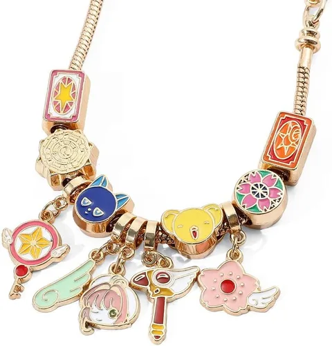 Miniatura 3 de rongji jewelry Pulsera de dibujos animados de gatito y gato, linda pulsera de metal Kawaii, regalo de cumpleaños y Navidad para dama, hija, nieta