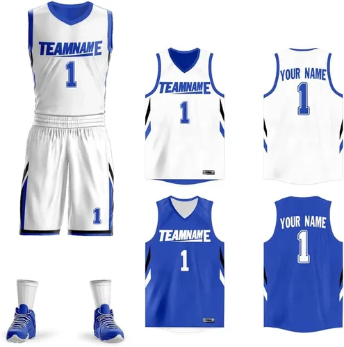 Miniatura 11 de Personalizado Hombres Juventud Reversible Jersey de baloncesto Uniforme Impreso Nombre Personalizado Número Ropa Deportiva Tamaño Grande