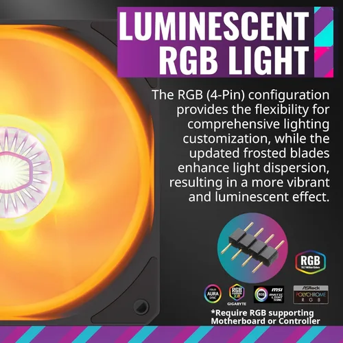 Miniatura 4 de CoolerMaster MasterLiquid ML240L RGB V2, enfriador líquido de CPU AIO de bucle cerrado, bomba de cámara dual de 3ª generación, radiador de 240mm