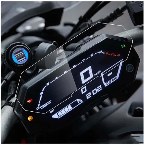 Miniatura 2 de Protector de pantalla para motocicleta, accesorios de motocicleta para instrumento de película protectora para Y&amaha MT-07 FZ-07 MT07 FZ07 MT FZ