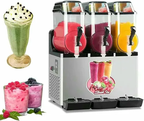 Miniatura 10 de Máquina comercial del aguanieve del hielo, bebida congelada que hace la máquina con el tanque material de la gran capacidad de 12L/24L/36L, control