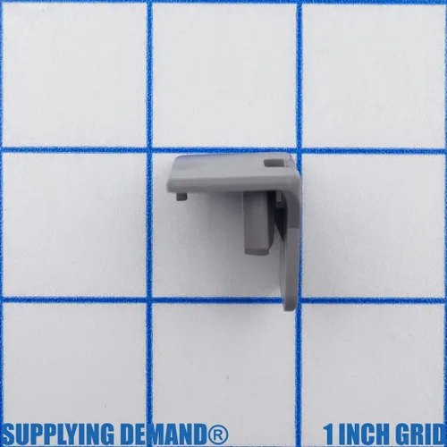 Miniatura 3 de Supplying Demand WD12X10184 WD12X10123 Reemplazo de la tapa del extremo del riel deslizante del estante del lavavajillas