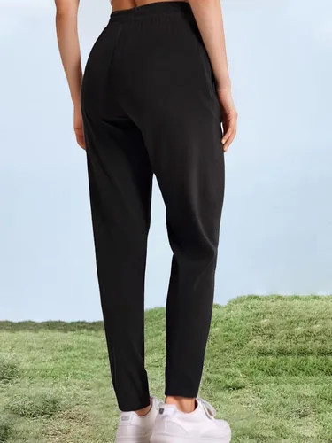 Miniatura 3 de Pantalones de senderismo para mujer, ligeros, cómodos, transpirables, de secado rápido, elásticos, con bolsillo con cremallera