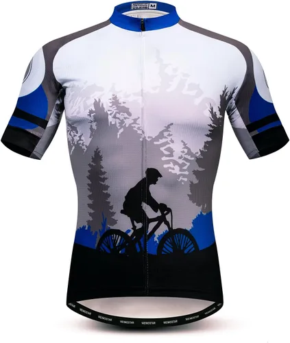 Jersey de ciclismo para hombre, verano anti-sudor camisas de ciclismo transpirable ropa de ciclismo equipo de carretera ropa de ciclismo de secado