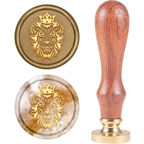 Miniatura 11 de CRASPIRE Sello de cera de caballo de 0.98 pulgadas (0.984 in), diseño de vaquero occidental, vintage, retro, cabeza de latón, mango de madera