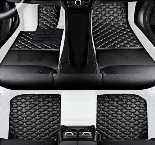 Miniatura 5 de OVINIX Alfombrillas personalizadas para el 99.9% de los sedán, SUV, deportes, todo tipo de clima, almohadillas de cuero, cobertura completa, forros