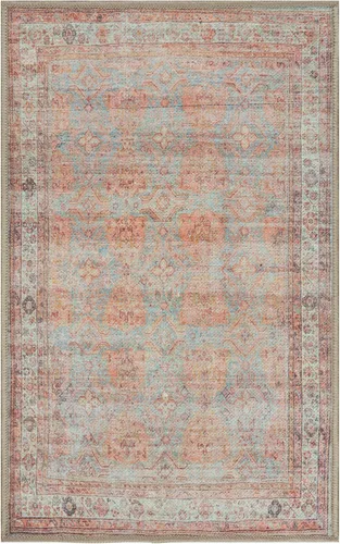 Miniatura 2 de GLN Rugs Traditional Collection - Alfombra de felpilla lavable a máquina, tradicional lavable, antideslizante, alfombra de felpilla de pelo corto