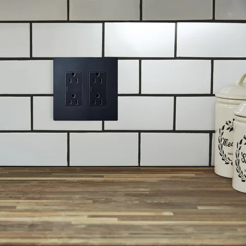 Miniatura 7 de Pass & Seymour RWP26WCC10 - Plato de pared, plástico, 0.04 onzas (1 gramo), color blanco, RWP262GCC6 Grafito