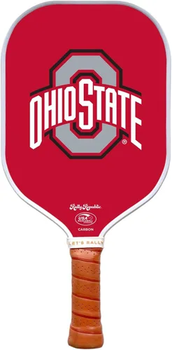 Miniatura 27 de Raqueta de pickleball colegial oficialmente licenciada - Raqueta aprobada por la Asociación de Pickleball de EE. UU. - Núcleo de nido de abeja Texas