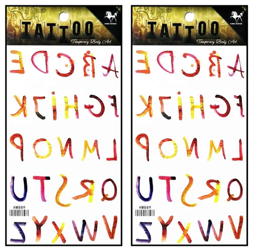 Miniatura 25 de Tatuajes 2 hojas de tatuaje temporal 3D paraguas de sol nubes de lluvia para mujeres hombres espalda baja hombro cuello brazo tatuaje etiqueta