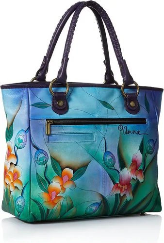 Miniatura 2 de Anna by Anuschka - Bolso de mano para mujer, de piel auténtica, grande, diseño clásico