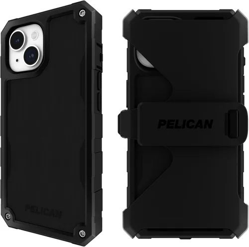 Miniatura 10 de Pelican Shield Series - Funda para iPhone 13/14 de 6.1 pulgadas [compatible con MagSafe] [protección contra caídas de grado militar de 21 pies]