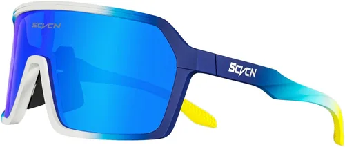 Miniatura 12 de SCVCN Gafas de ciclismo polarizadas deportivas MTB BMX, hombres y mujeres, correr, conducir, pesca, golf 02
