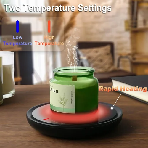Miniatura 4 de Calentador de velas y café para escritorio - Apagado automático