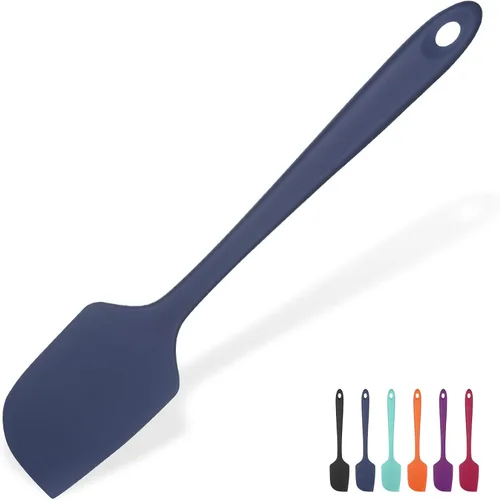 Miniatura 11 de Espátula de silicona resistente al calor: U-Taste, flexible de 600ºF, de 11.38 pulgadas, de silicona, para mezclar, remover, cocinar, raspar