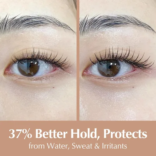 Miniatura 3 de BL Lashes Blink - Sellador de pestañas con revestimiento de diamante negro y gota de cristal para extensiones de pestañas, sellador de pestañas
