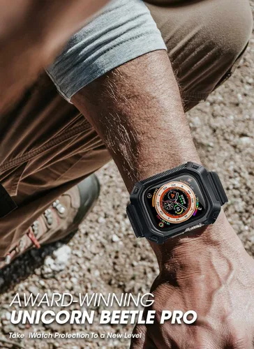 Miniatura 7 de SUPCASE Funda para Apple Watch Ultra con correa (Unicorn Beetle Pro), [2 protectores de pantalla] [protección contra caídas de grado militar] Funda