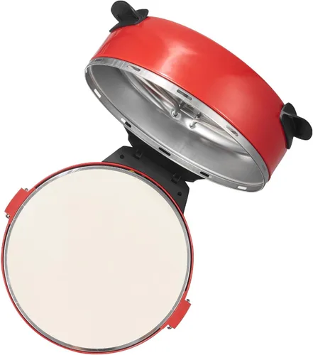 Miniatura 9 de VEVOR Horno de pizza, máquina eléctrica de pizza de 12 pulgadas, cocina eléctrica de pizzas de 1200 W con revestimiento antiadherente, apertura
