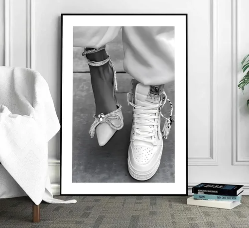 Miniatura 6 de Póster feminista de moda para adolescentes y niñas, impresión femenina en blanco y negro, cuadro de lienzo ecléctico para decoración de pared