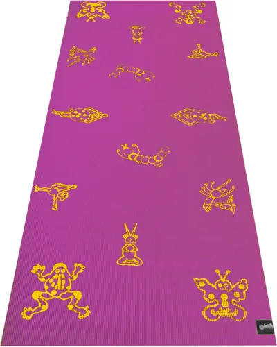 Miniatura 11 de Bean Products Yoga Mat for Exercise - Non Slip Thick Comfortable Workout Floor Mat for Adults and Kids - Eco Friendly Foldable Yoga Mat for Yoga