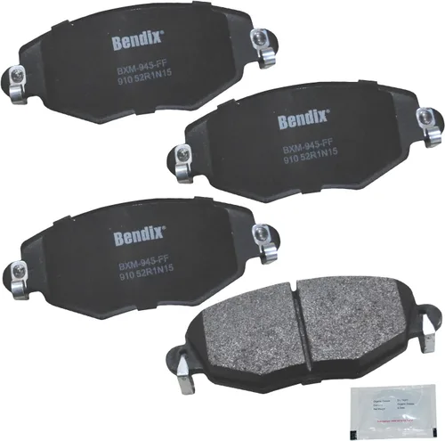 Miniatura 133 de Pastillas de freno delanteras cerámicas Bendix Priority1 CFC2302 para Hyundai Elantra 2021, Sonata 2022-2020, Kia K5 2023-2021
