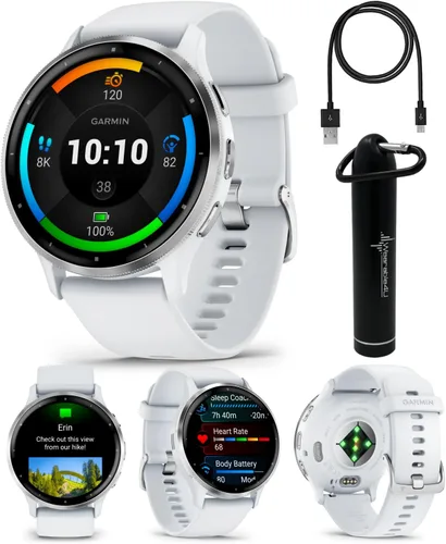Miniatura 9 de Garmin Venu 3S Reloj inteligente con GPS, pantalla AMOLED de 1.61 pulgadas, características avanzadas de salud y fitness, hasta 10 días de batería