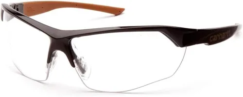 Miniatura 4 de Carhartt -CHB1110DT Gafas de seguridad antivaho Braswell Protección para los ojos, montura negra, lente transparente
