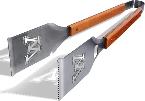 Miniatura 18 de YouTheFan NCAA Grill-A-Tong - Pinzas para barbacoa de acero inoxidable cortadas con láser