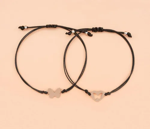 Miniatura 5 de TARLEE Natural crystal healing bracelet, Bracelet pink feng shui amulets of love, adjustable bracelet amulets to attract love, popular and lucky