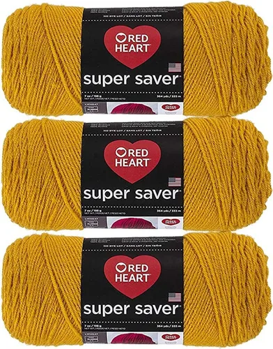 Miniatura 19 de Red Heart Hilo Super Saver, paquete de 3, estampado artístico, 3 unidades Estampado De Artista