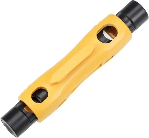 uxcell Separador de cable coaxial RG6 RG11, cortador de alambre de pelado coaxial de doble extremo para RG7/11 y RG59/6 o RG6
